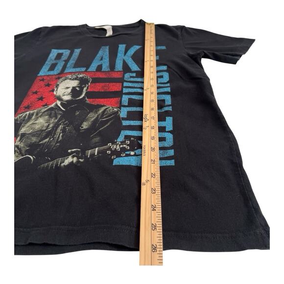 Blake Shelton T-Shirt Women Med Black Concert Graphic Short Sleeve Cotton Unisex - Picture 4 of 7